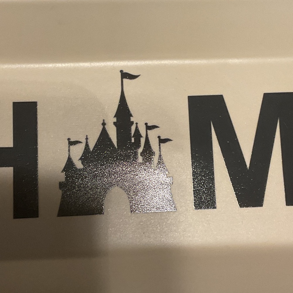 Disney Cream and Black Rectangular Tray - Picture 6 of 8